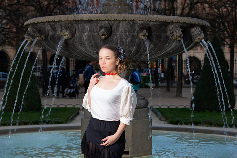 haut-femme-ivoire-pret-a-porter-blouse-top-tee-shirt-corsage-made-in-france haut-femme-made-in-france-top-encolure-carree-