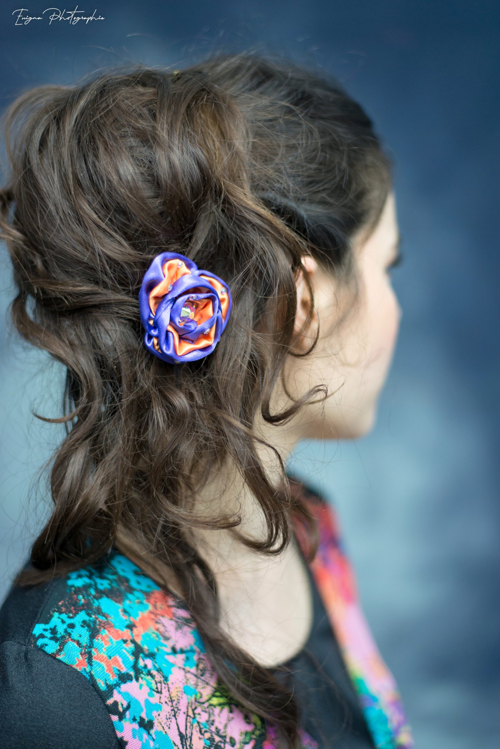 fleur pour cheveux