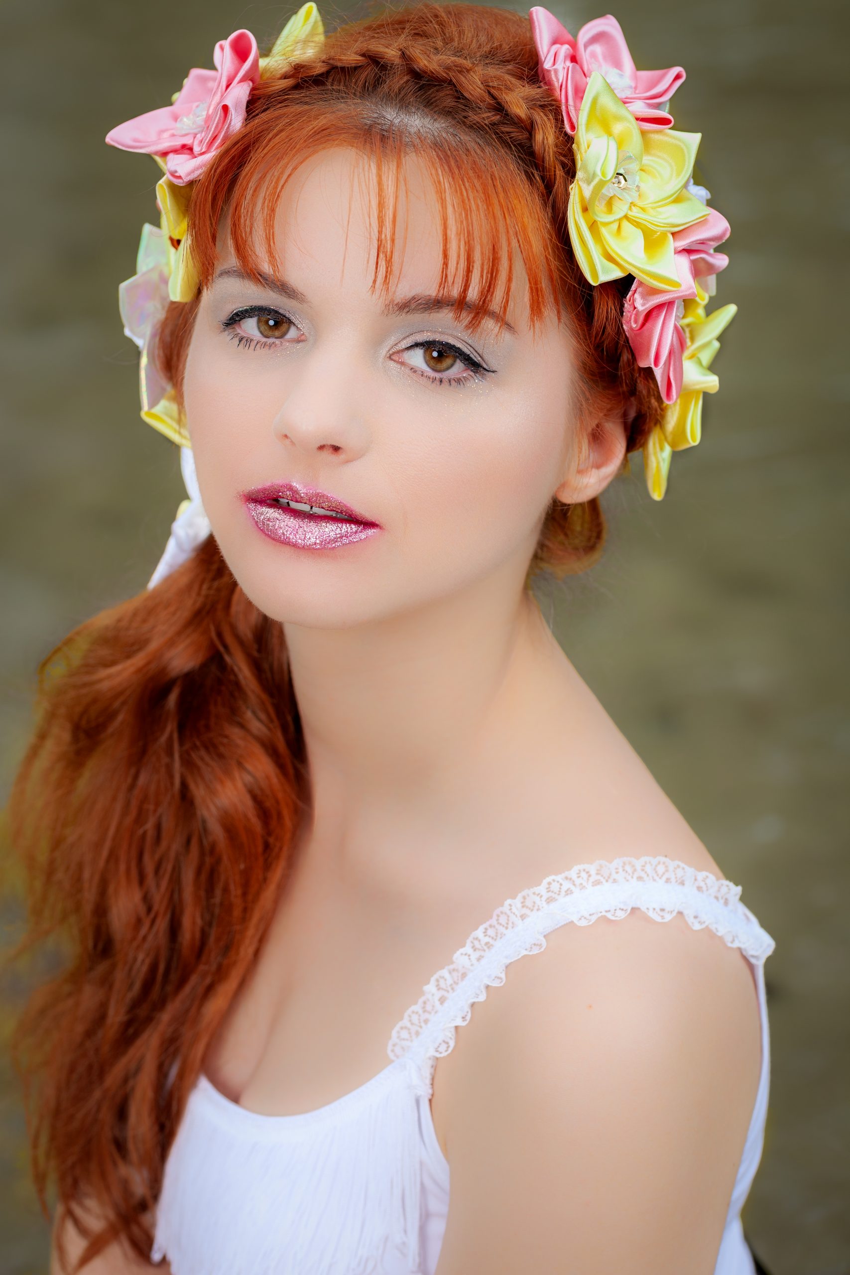 IMG_0241- Ambrine accessoire cheveux jaune made in france