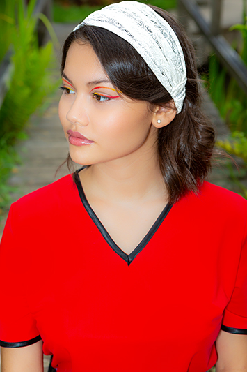 bandeau cheveux ivoire made in france