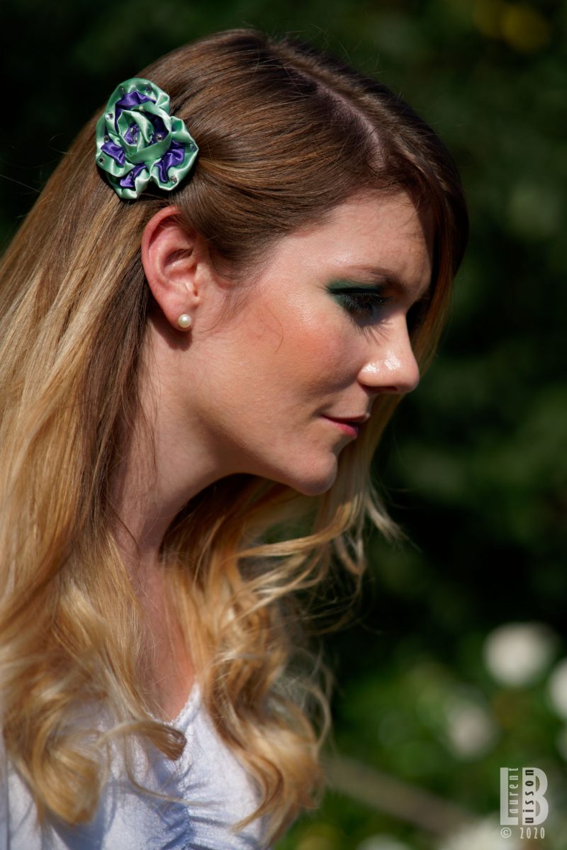 fleur cheveux made in france