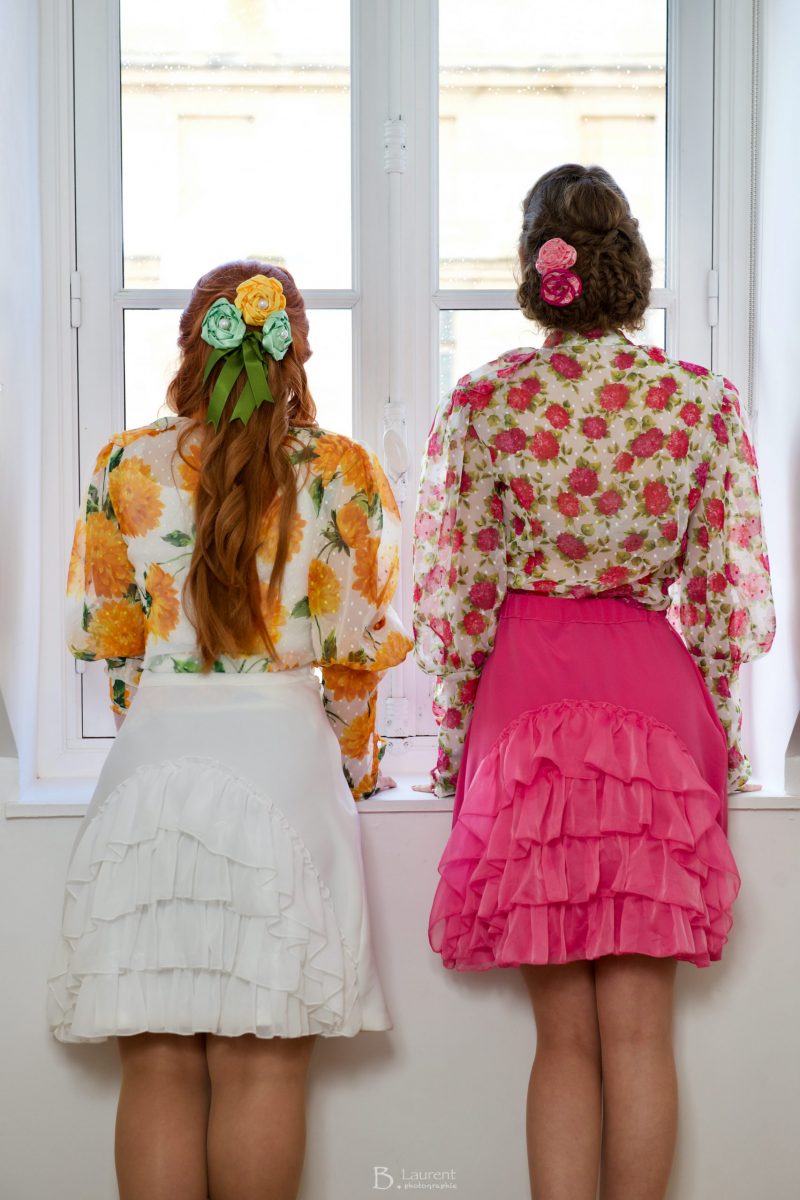 jupe rose made in france