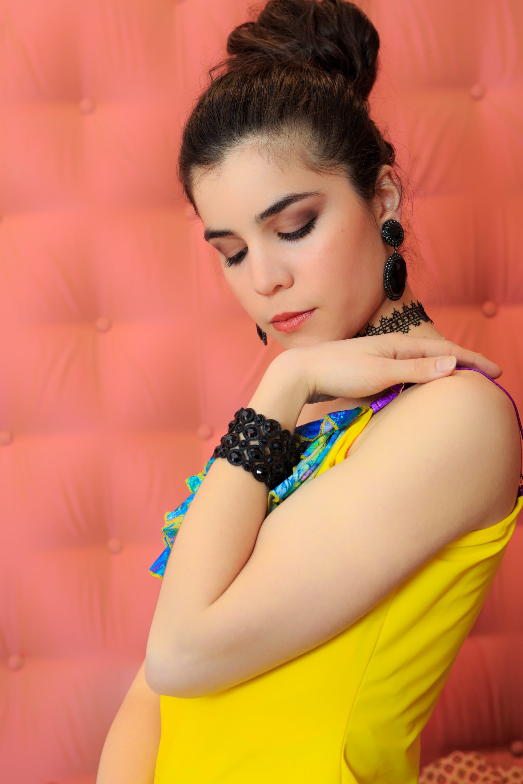 _F7A8363- Solène haut rose femme made in france