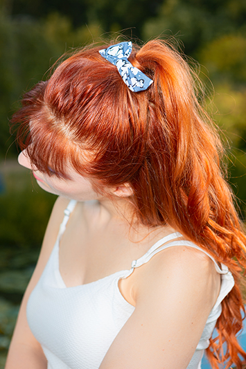 noeud pour cheveux made in france