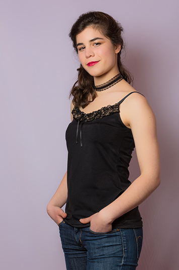 haut noir made in france