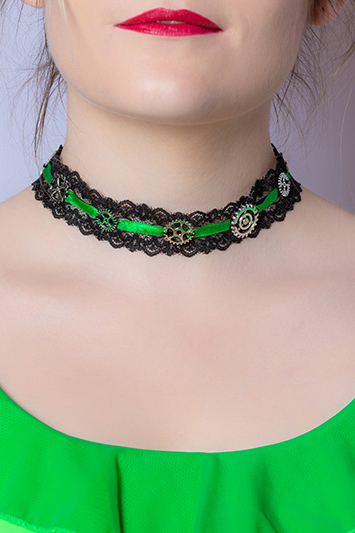 choker steampunk made in france