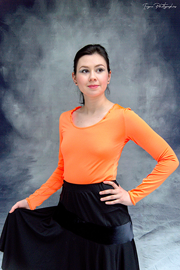 haut-pour-femme-made-in-france haut pour femme made in france orange