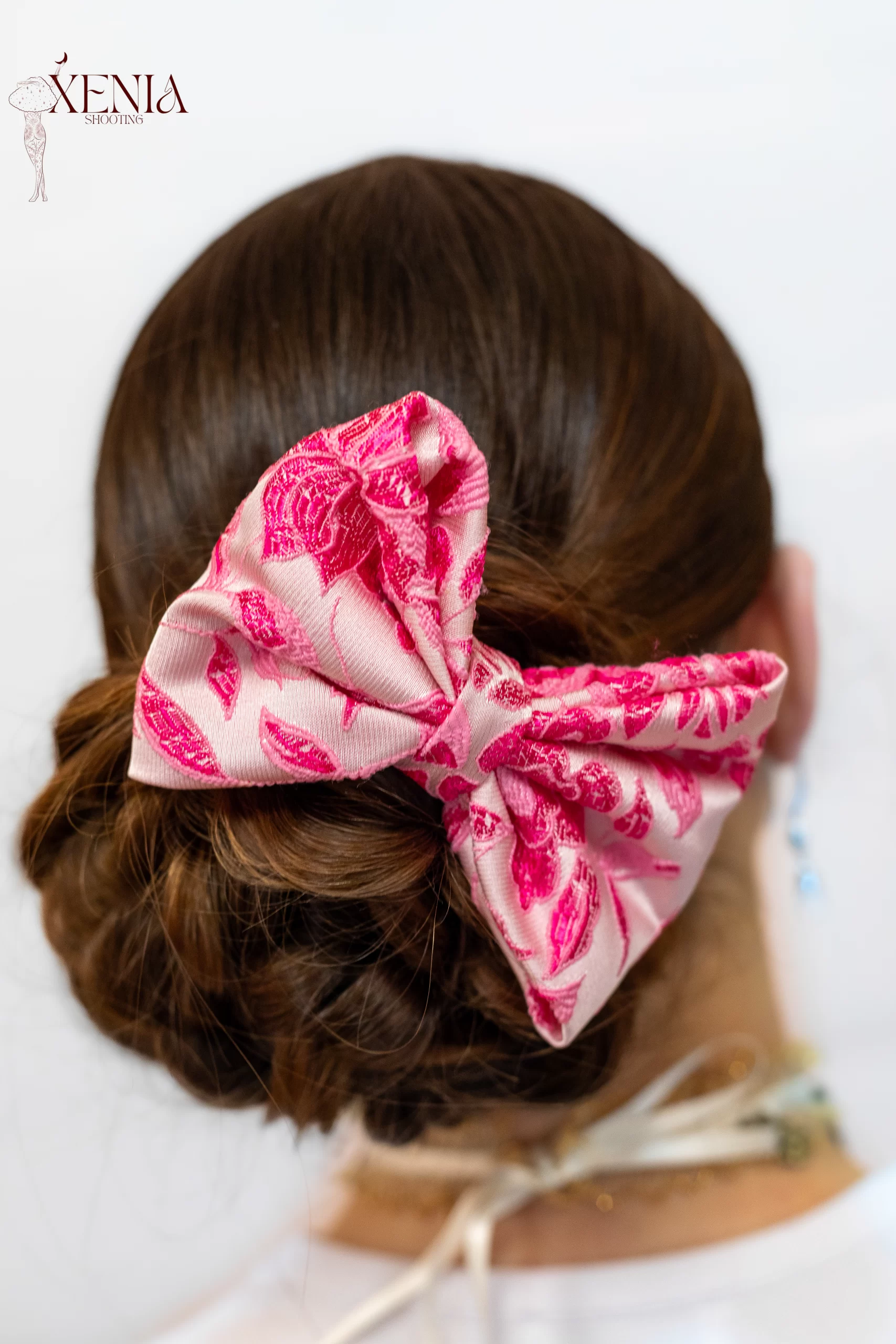 noeud-cheveux-made-in-france-rose-fleuri noeud rose fleuri pour cheveux made in france