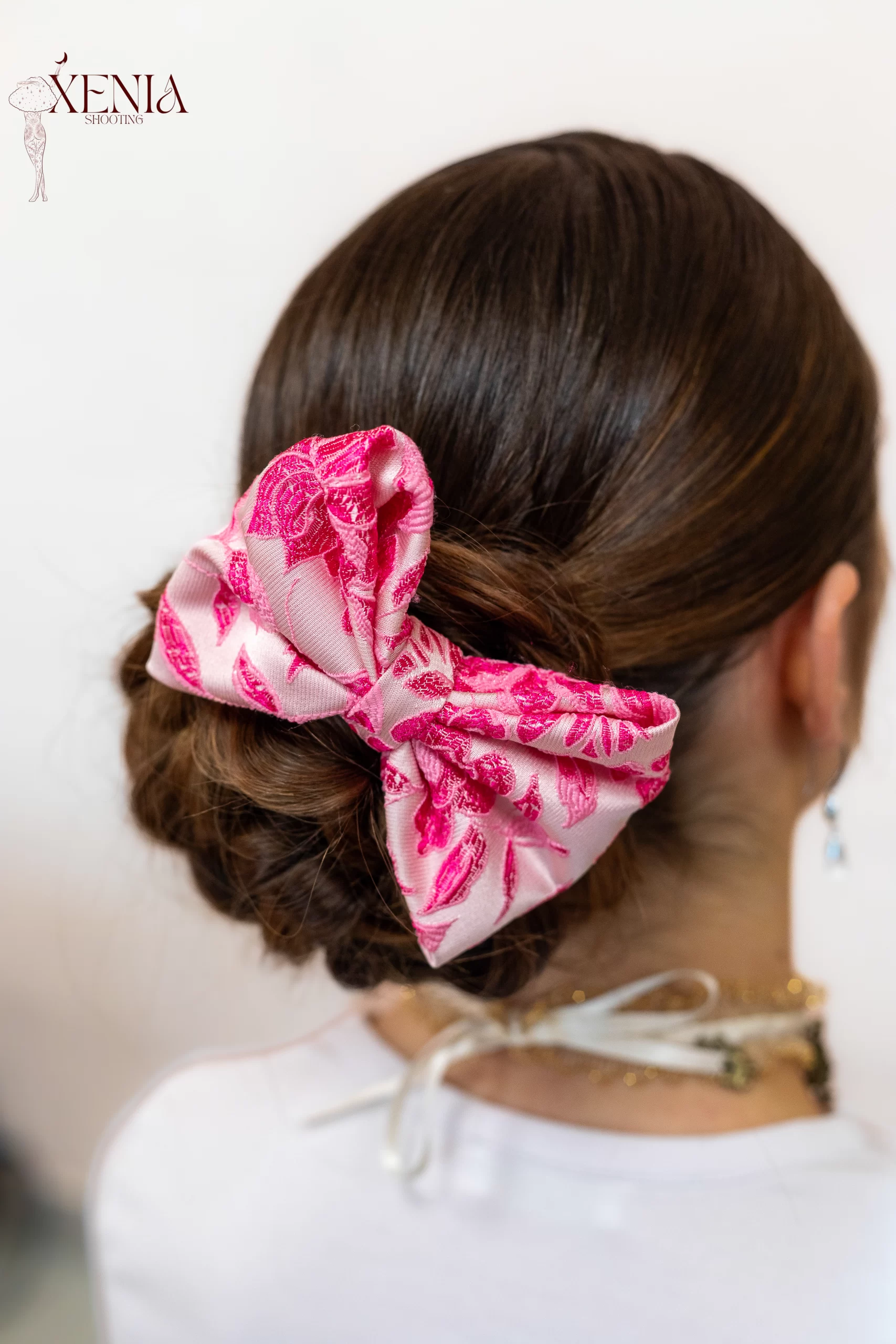 noeud-rose-fleuri-cheveux-made-in-france noeud rose fleuri pour cheveux made in france