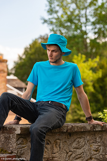 tee-shirt-bleu-turquoise-made-in-france-homme tee-shirt turquoise made in france