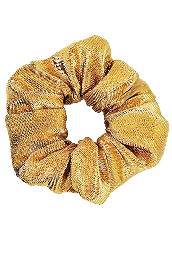 chouchou cheveux brocart or made in france