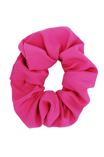 chouchou cheveux made in france fait main rose uni