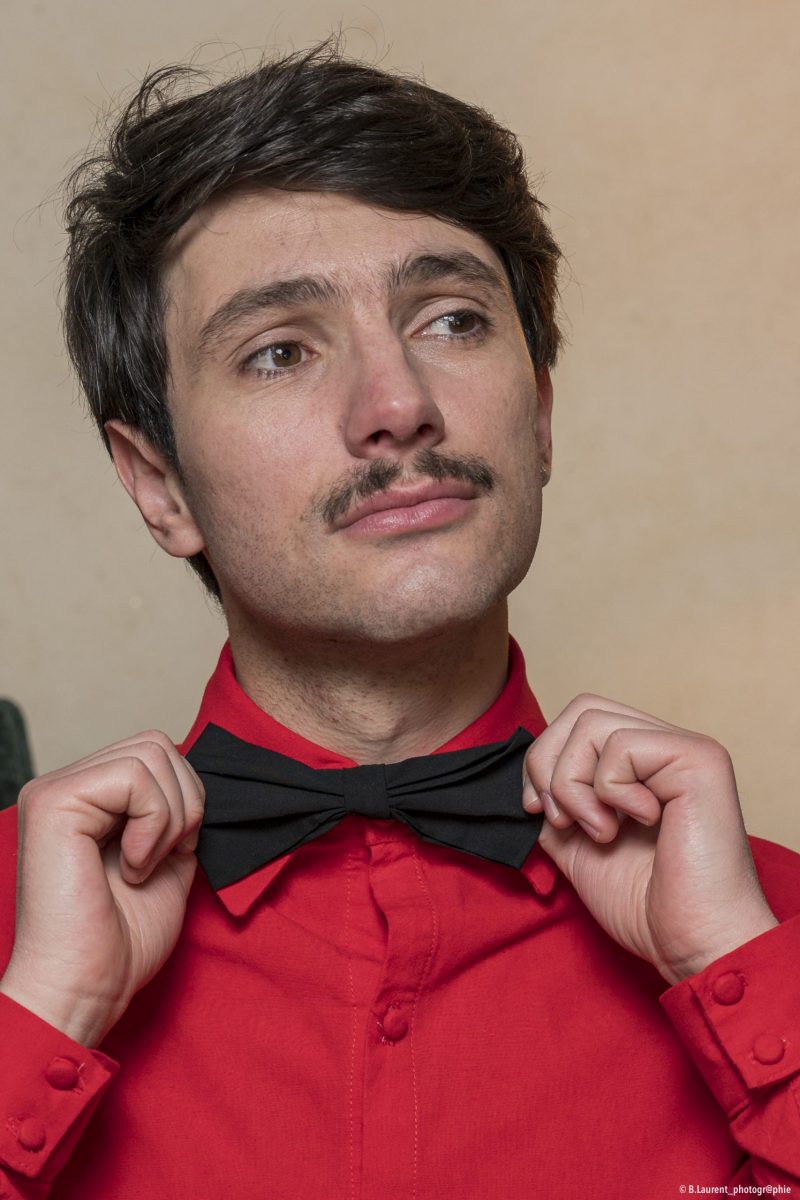 noeud papillon noir made in france