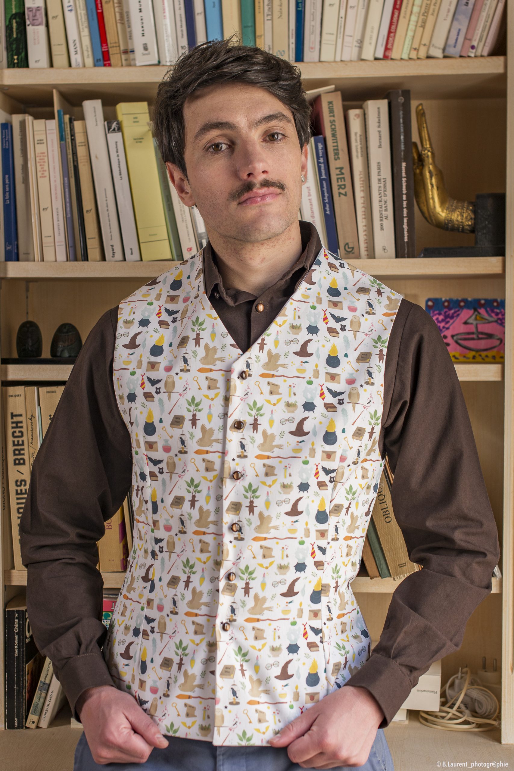 gilet homme d'inspiration Harry Potter