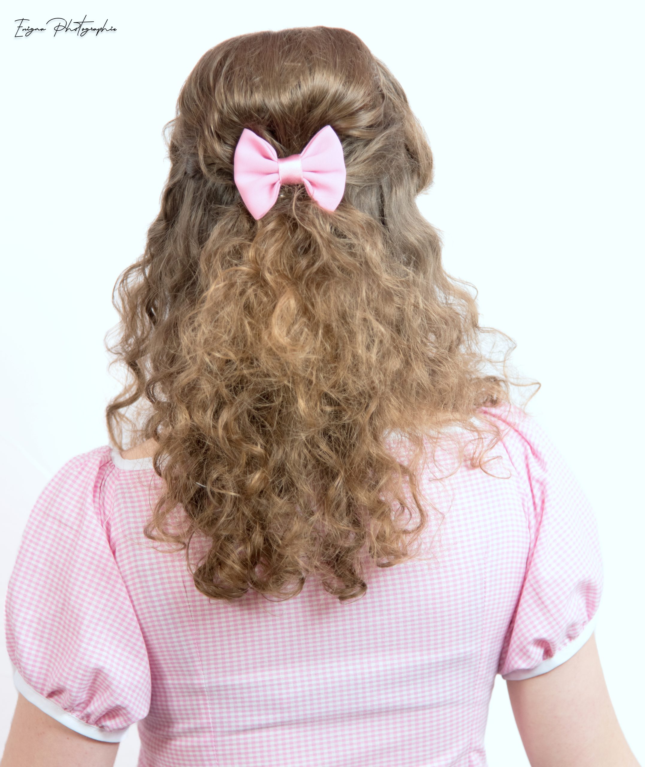 DSC_6673 noeud rose uni pour cheveux made in France