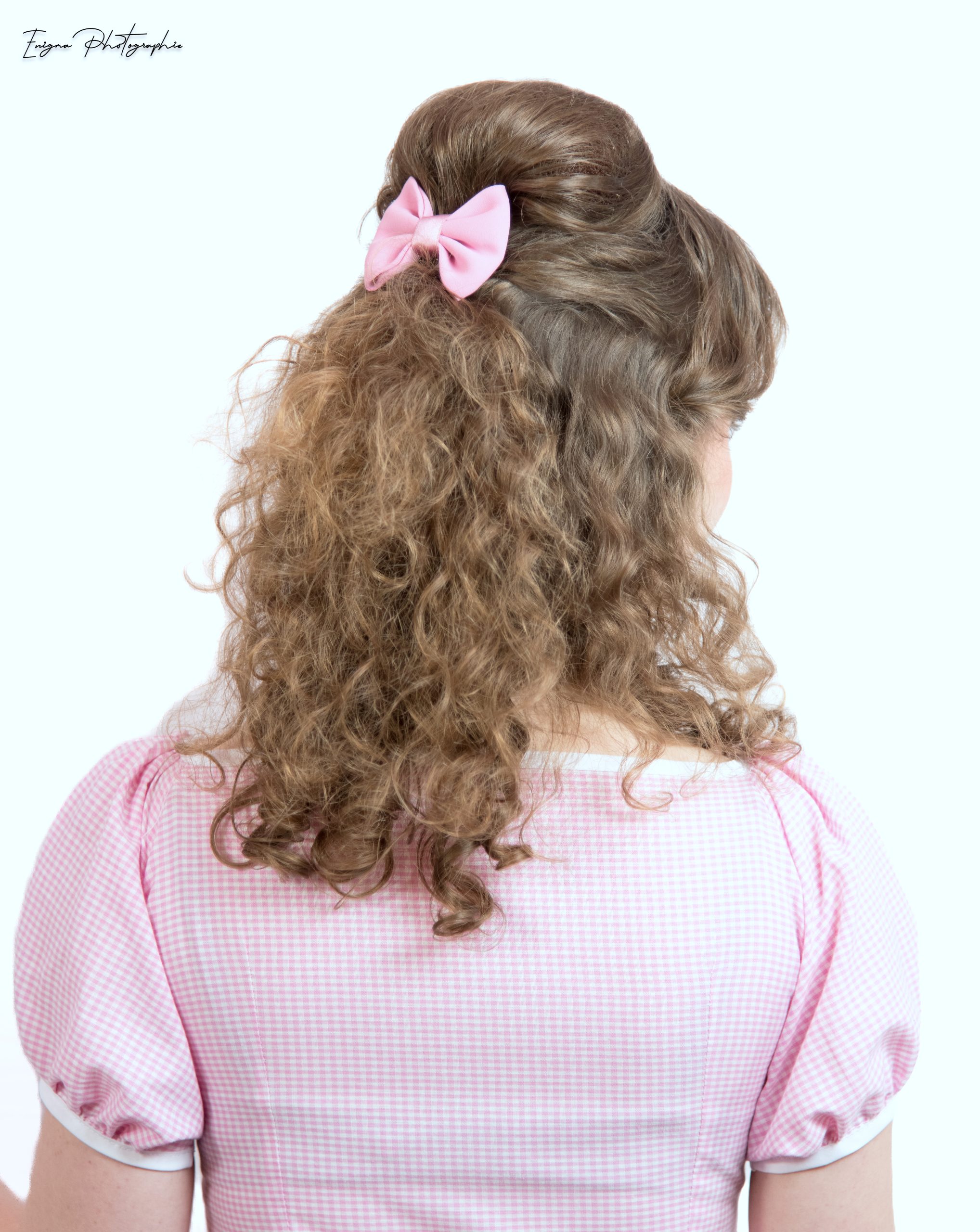 DSC_6681 noeud rose uni pour cheveux made in France