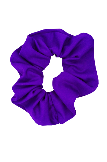 chouchou cheveux made in france fait main lycra violet