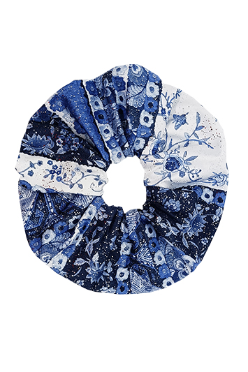 chouchou cheveux lycra lamé made in france