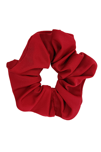 chouchou cheveux made in france lycra bordeaux