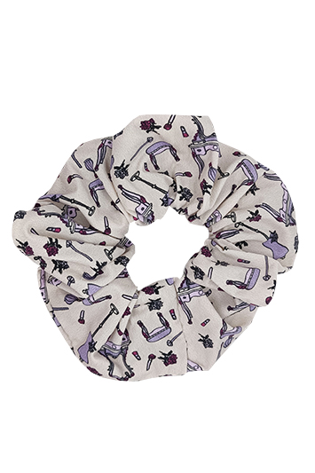 chouchou cheveux made in france fait main lycra imprimé