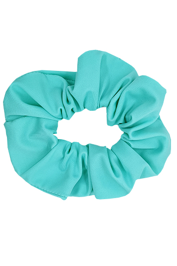 chouchou cheveux made in france vert lagon fait main