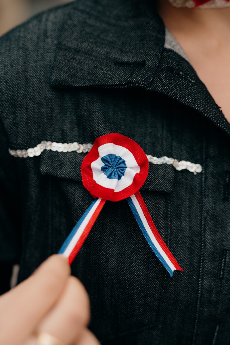 broche cocarde made in france