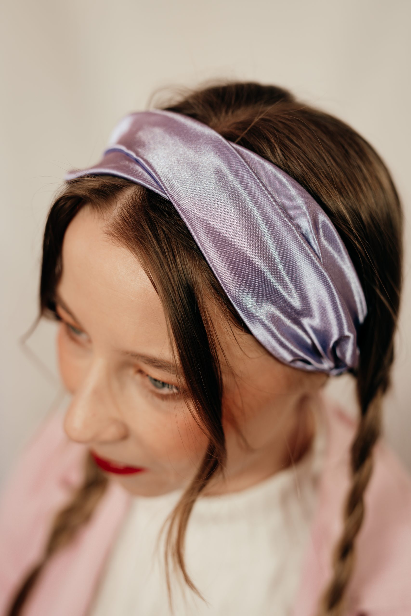 Bandana Fichu Cheveux Pondie Chérie Rouge - Taille Unique Fille - Neuf Avec étiquettes
