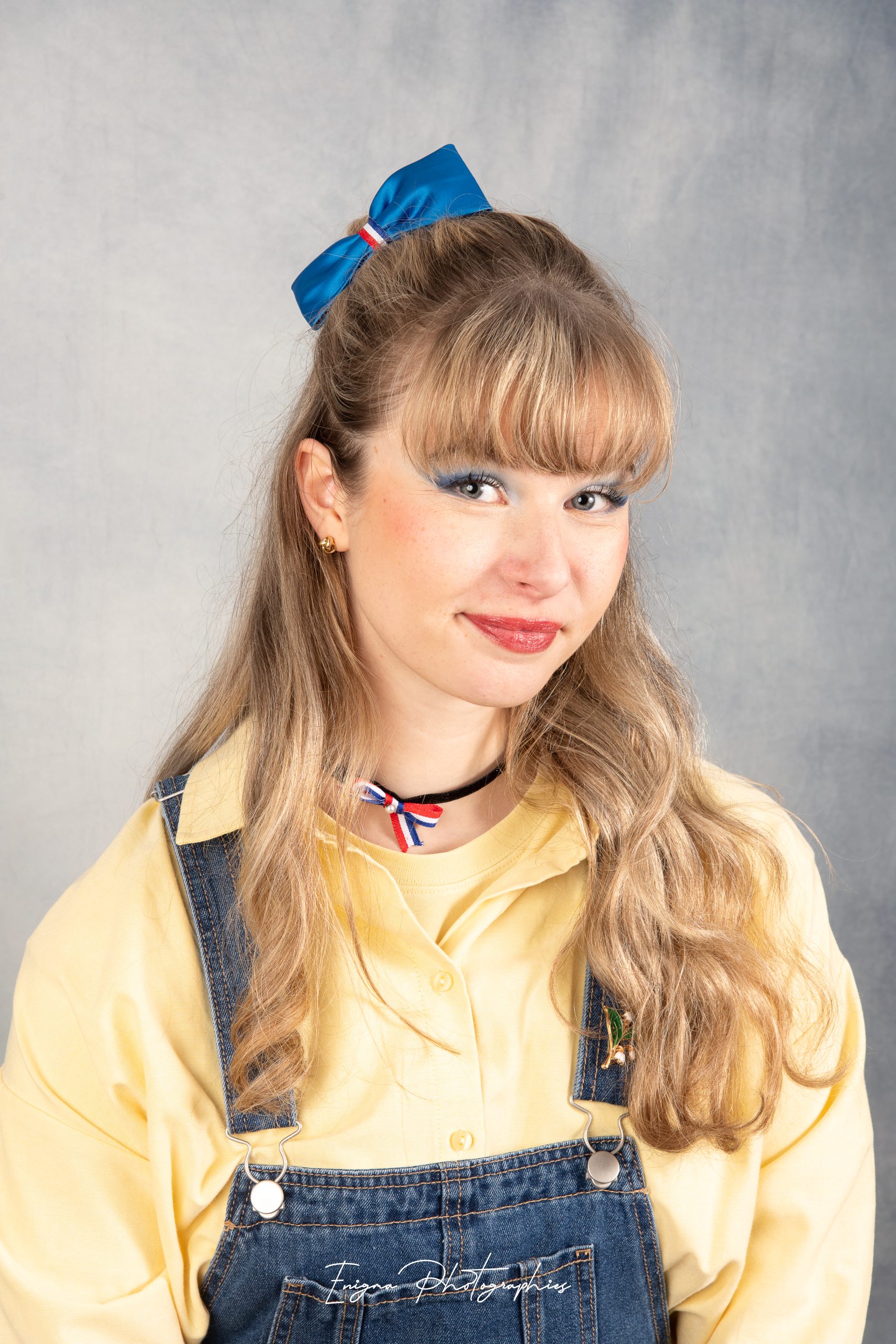 DSC_4813 noeud pour cheveux made in france fait main satin bleu