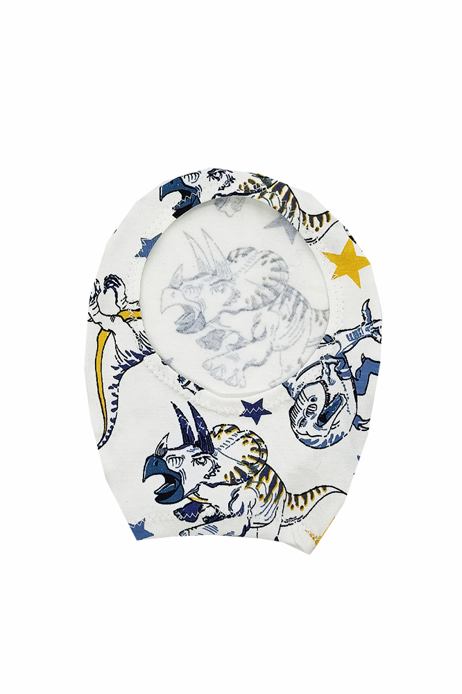 housse de poche de stomie made in france jersey coton dinosaures