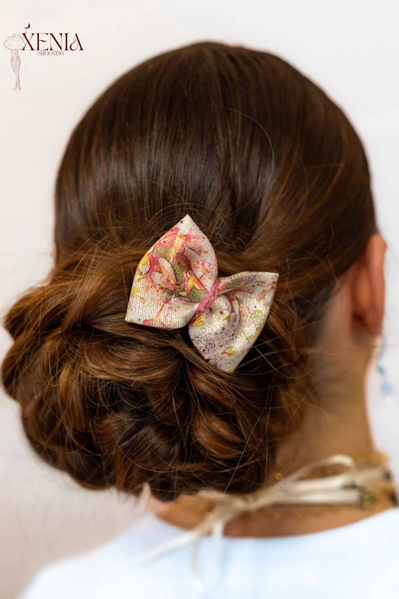 noeud pastel multicolore made in france