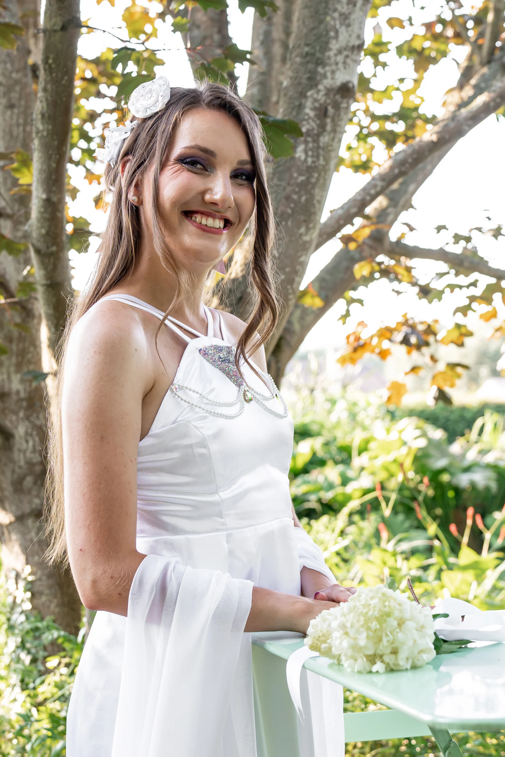 robe-de-mariee-art-nouveau-vintage-romantique-made-in-france-satin-blanc robe de mariée vintage romantique art nouveau satin blanc made in france