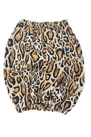 Snood Made in France pour chien imprimé léopard